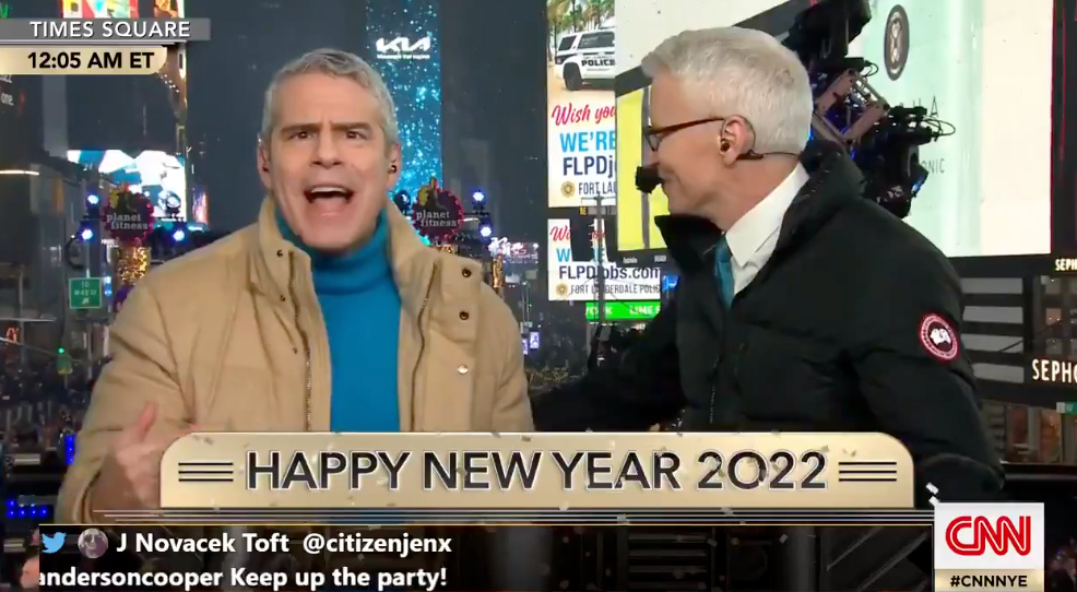 Andy Cohen regrets dragging Ryan Seacrest on New Year's Eve