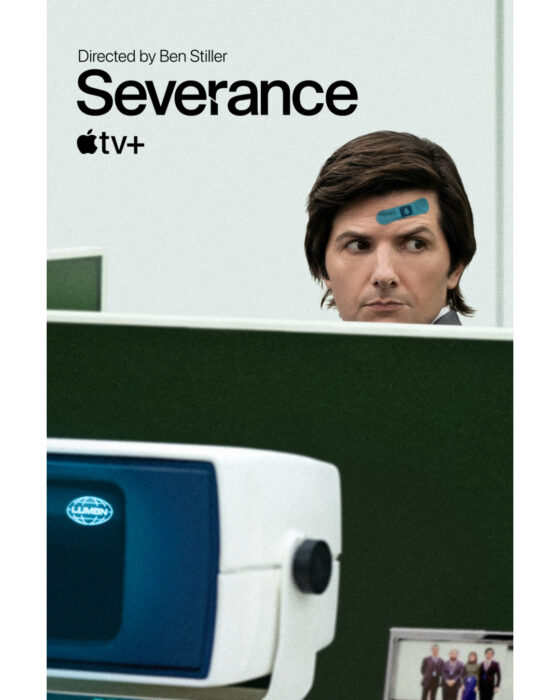 Apple TV+ Severance Key Art featuring Adam Scott