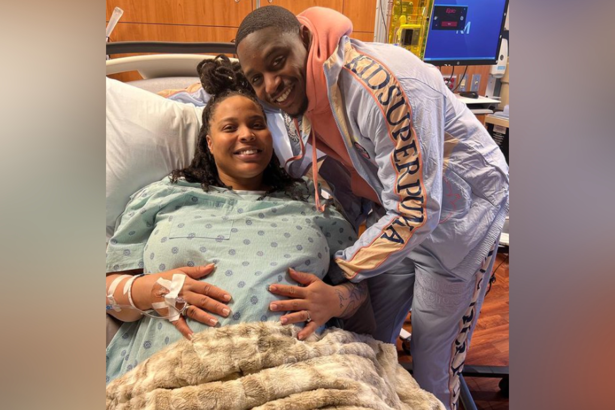 Charmaine Bey Announces Her Baby Is Coming On Her Mother's Birthday