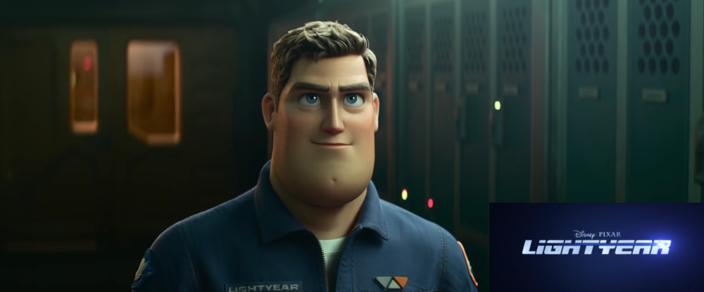 Chris Evans as the voice of Buzz Lightyear
