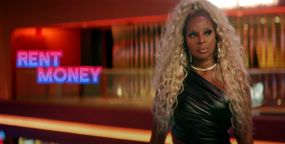 Mary J. Blige in Rent Money music video