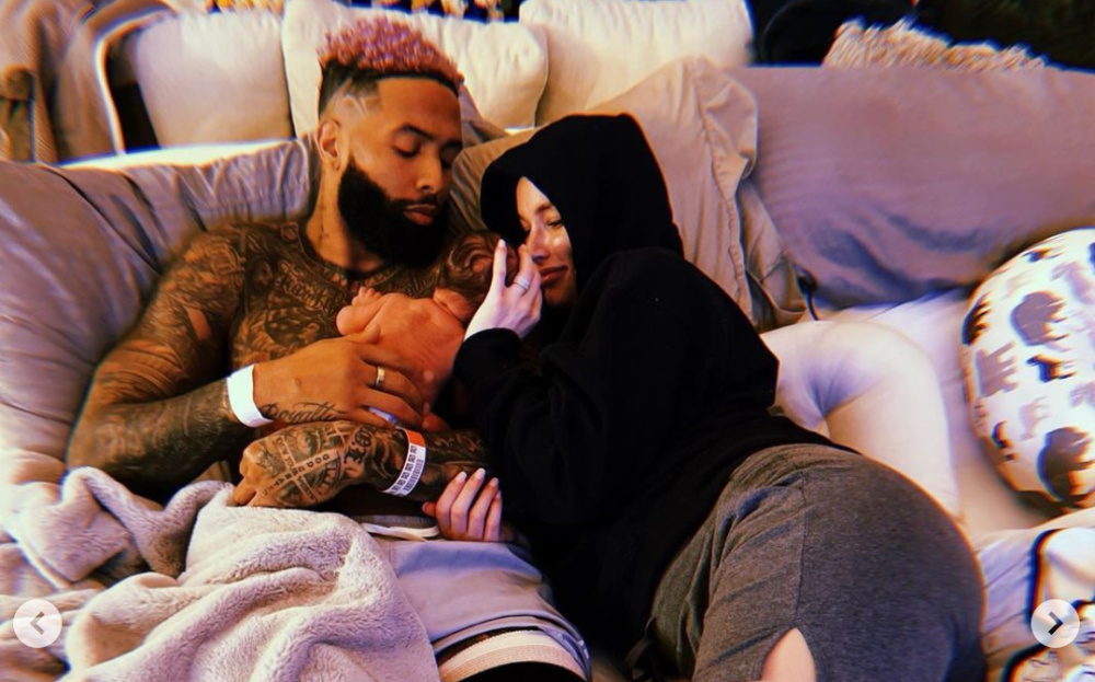 Odell Beckham Jr and Lauren Wood welcome baby Zynd