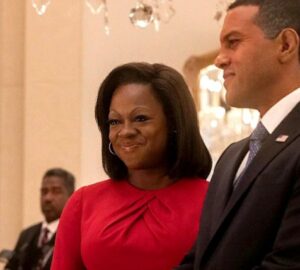 Viola Davis as Michelle Obama in The First Lady on Showtime