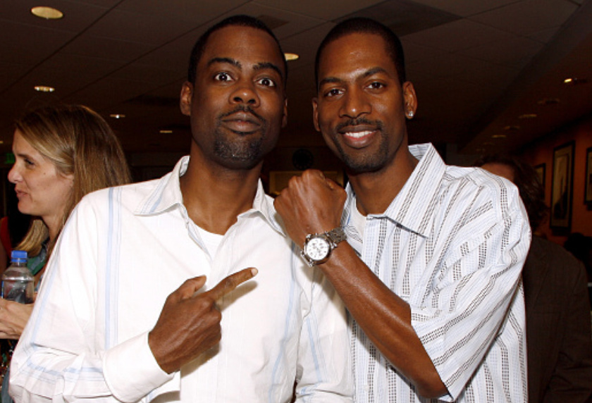 Tony Rock and brother Chris Rock