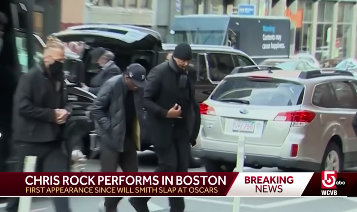 Boston Fans React To Chris Rock's First Comedy Show Since The Oscars Slap