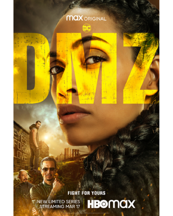 Rosario Dawson - DMZ Key Art - HBO Max