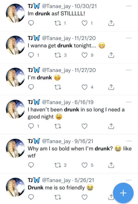 drunk tweets