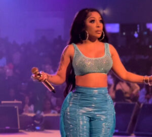 K. Michelle flashes fans at concert