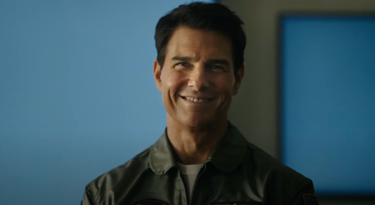 Tom Cruise as Pete “Maverick” Mitchell in Top Gun_ Maverick