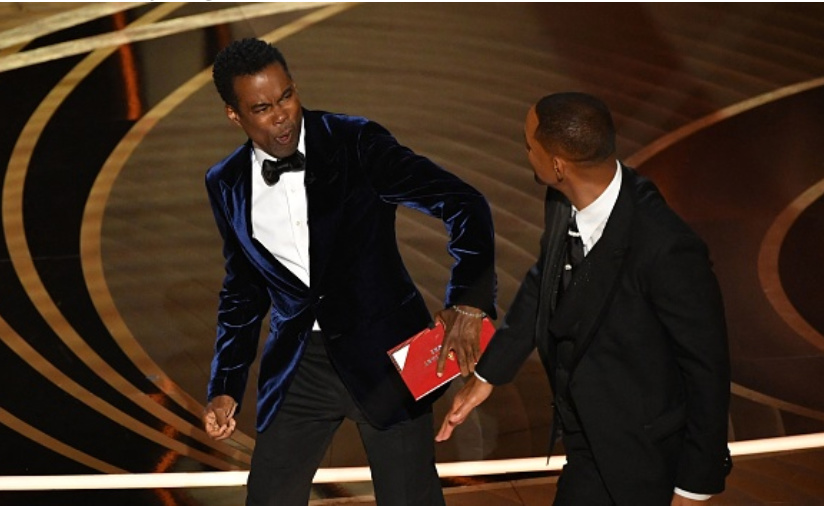 Will Smith slaps Chris Rock at Oscars for joke about Jada Pinkett Smith's hair
