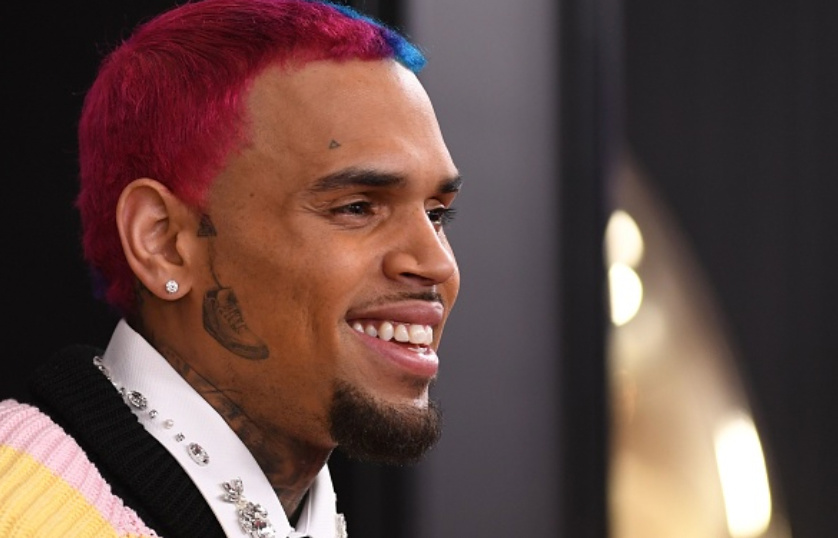 Chris Brown shows off daughter Lovely Symphani Brown