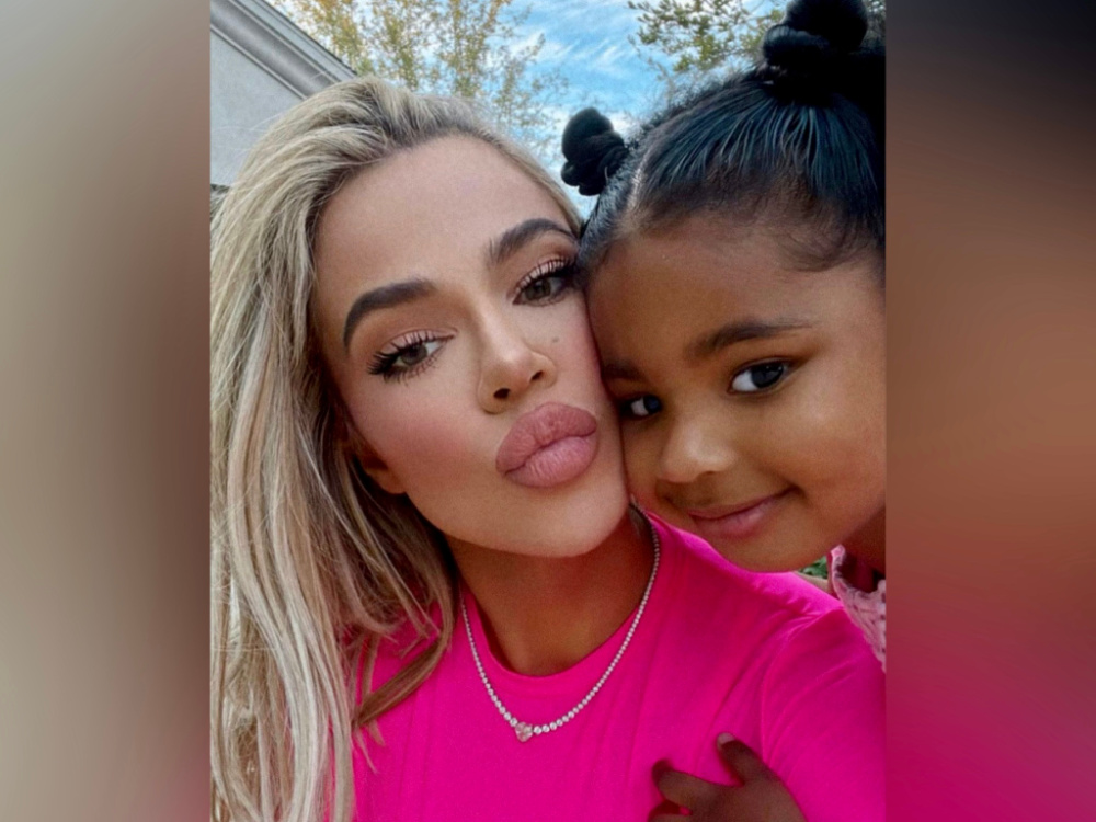 Khloé Kardashian and her daughter True Thompson