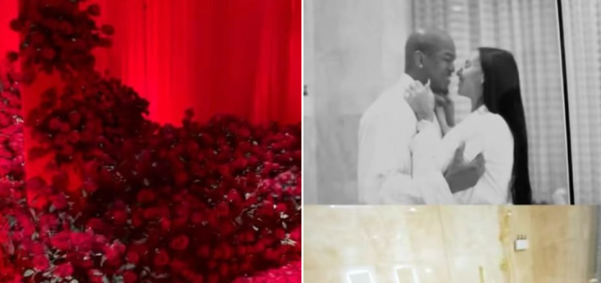 Ne-Yo & His Wife Crystal Renay Renew Their Vows With Over 10,000 Roses