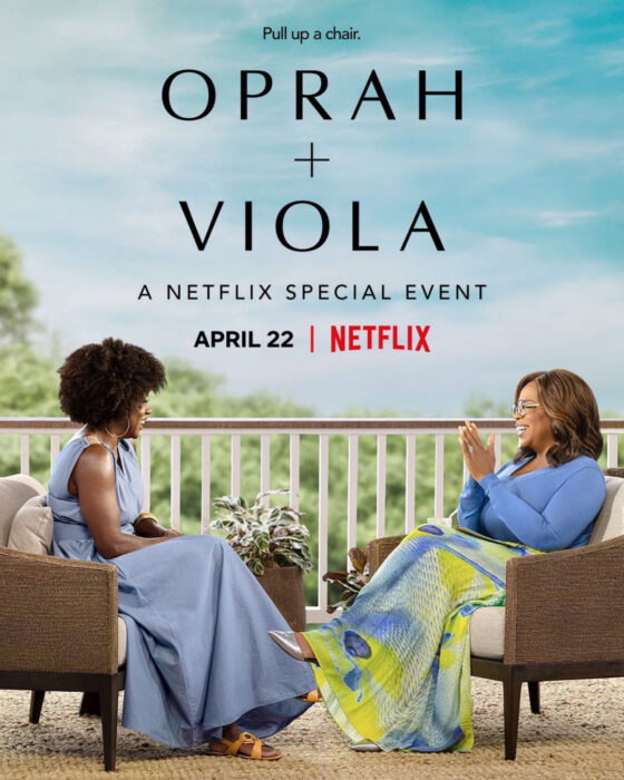 Oprah + Viola A Netflix Special Event Key Art