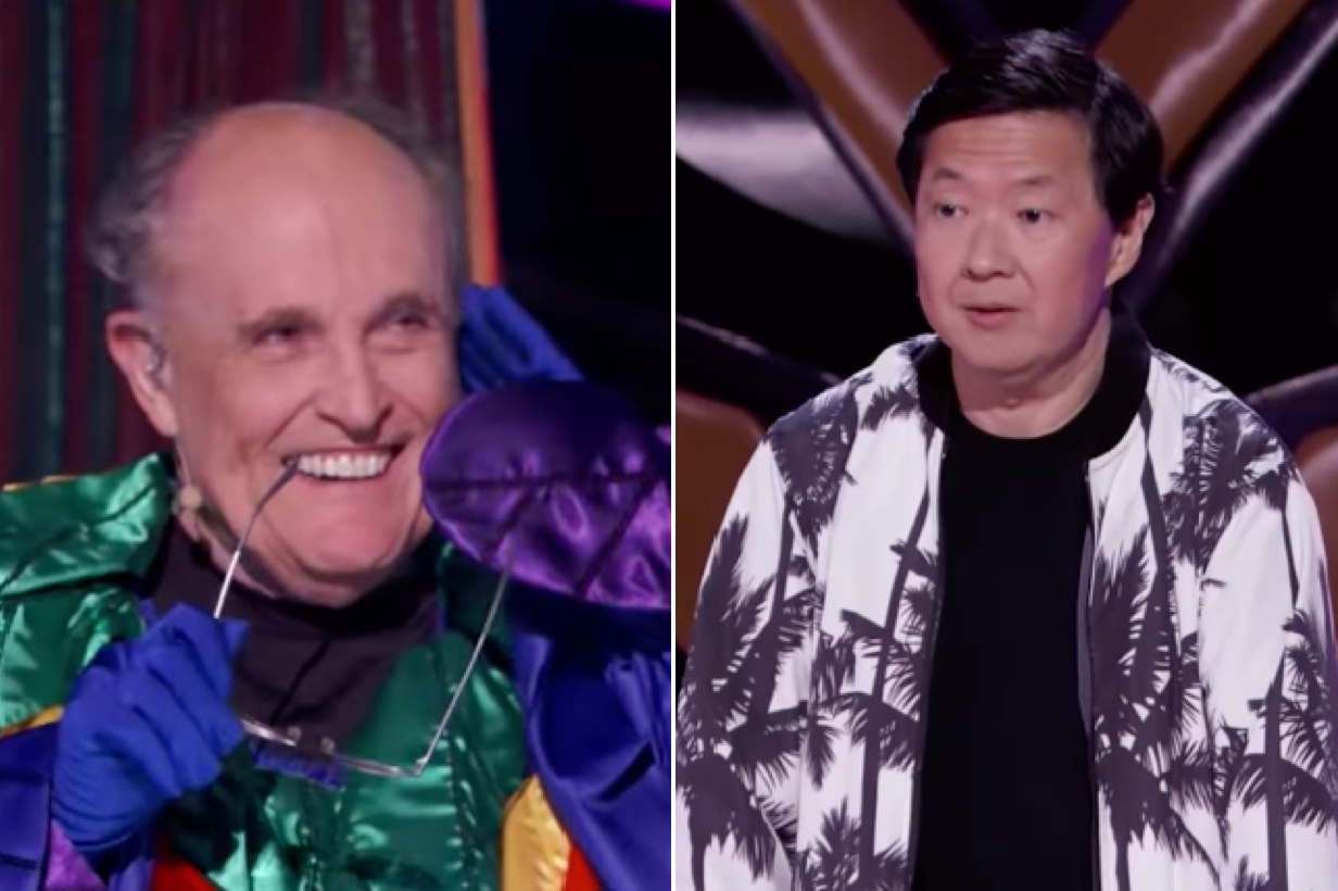 ‘The Masked Singer’: Judge Kim Jeong Walks Off Set While Former Mayor Of New York Rudy Giuliani Performs