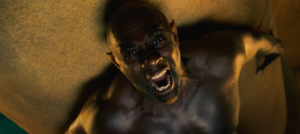 Idris Elba as The Djinn in 3000 Years of Longing