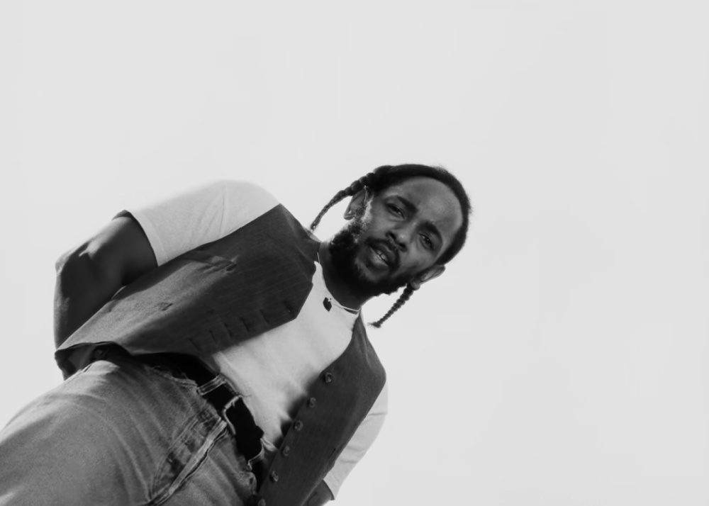 Kendrick Lamar in his N95 video