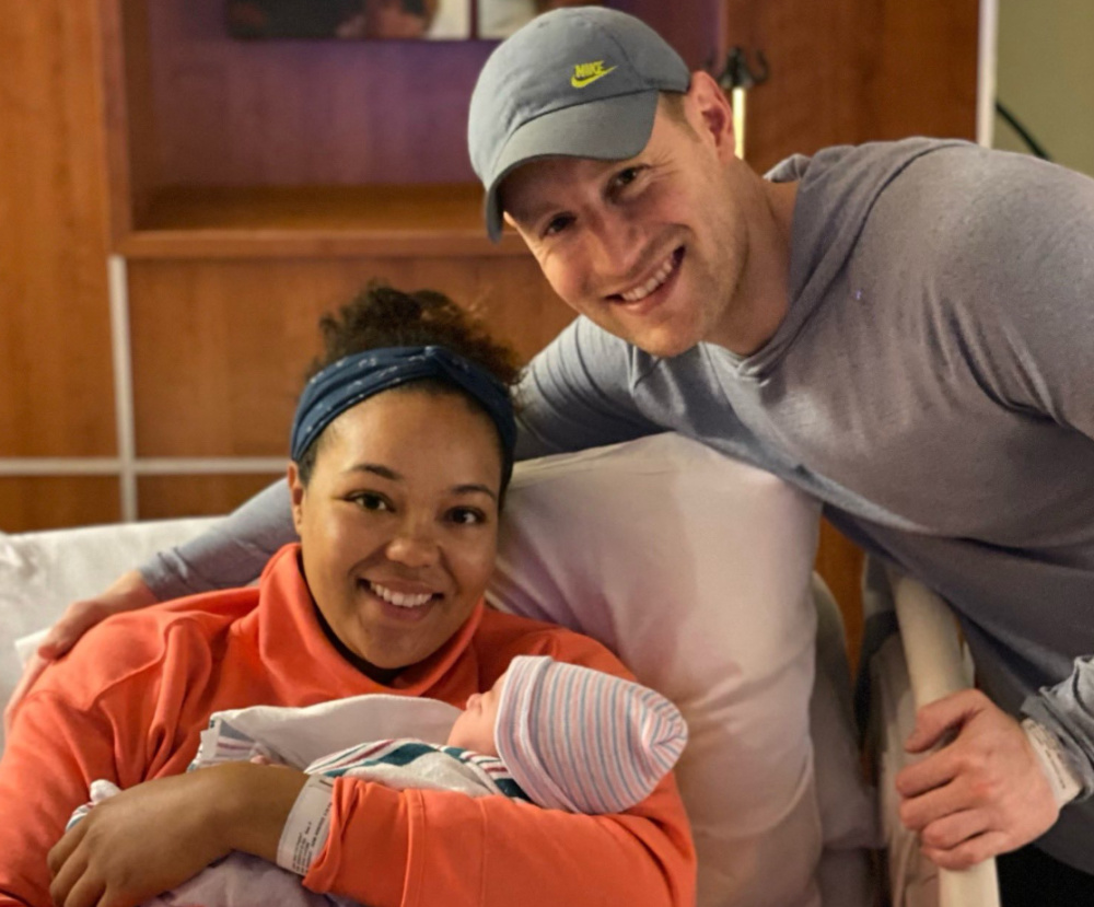 Napheesa Collier welcomes baby girl Mila Sarah Bazzell with fiance Alex Bazzell
