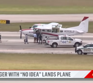 Pilot Goes Incoherent & Passenger, With No Flight Experience, Lands Plane