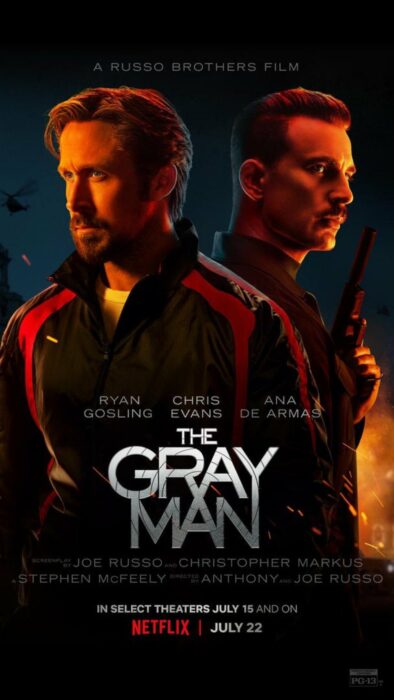 The Gray Man Key Art - Netflix