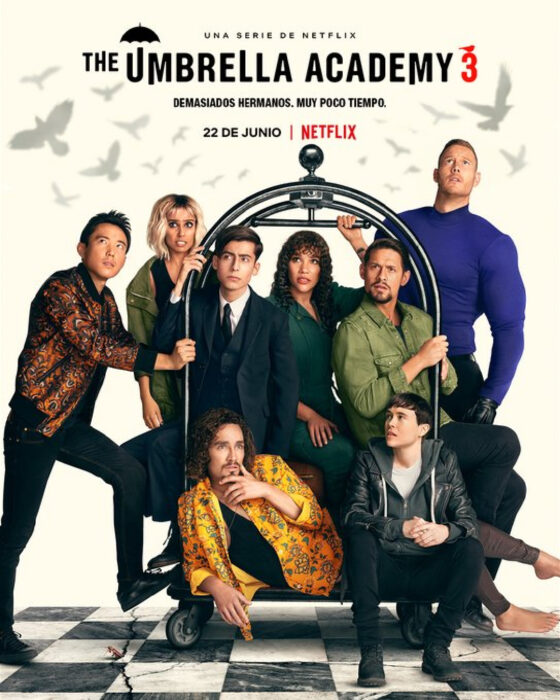 The Umbrella Academy Season 3 Key Art - Netflix