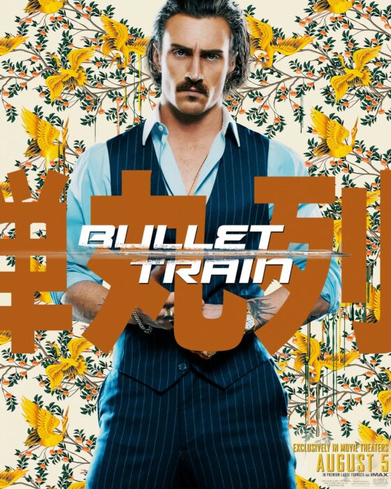 Aaron Taylor Johnson as Tangerine in Bullet Train