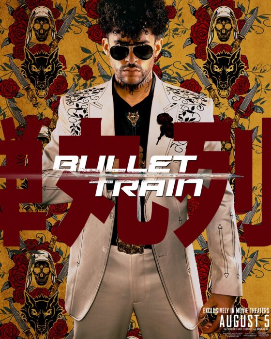 Bad Bunny as The Wolf in Bullet Train