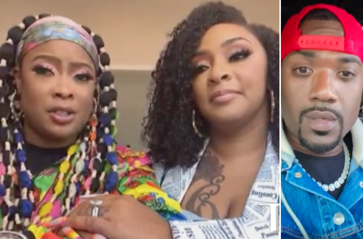 Da Brat & Her Wife Judy Dupart Praise Ray J For Calling For Straight Men To Support The LGBTQ Community More