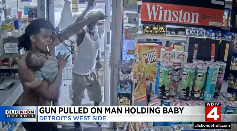 Detroit Man Arrested For Pulling A Gun On A Father & His 7-Month Old Baby On Father's Day
