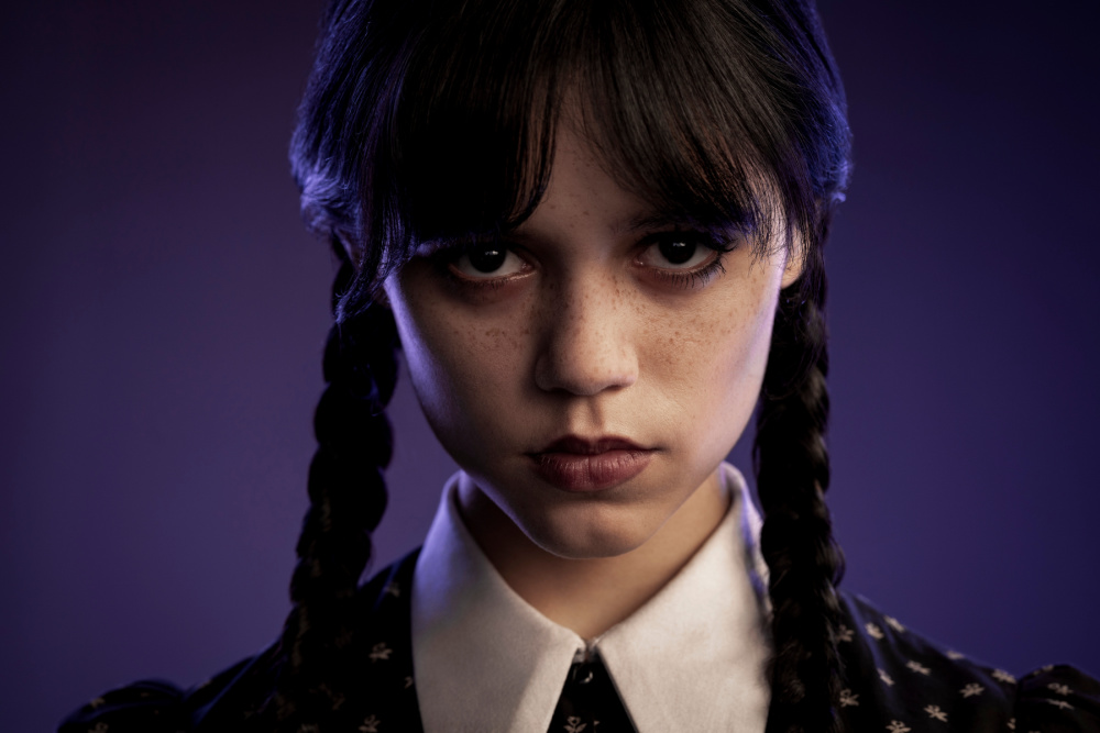 Jenna Ortega as Wednesday Addams - Netflix
