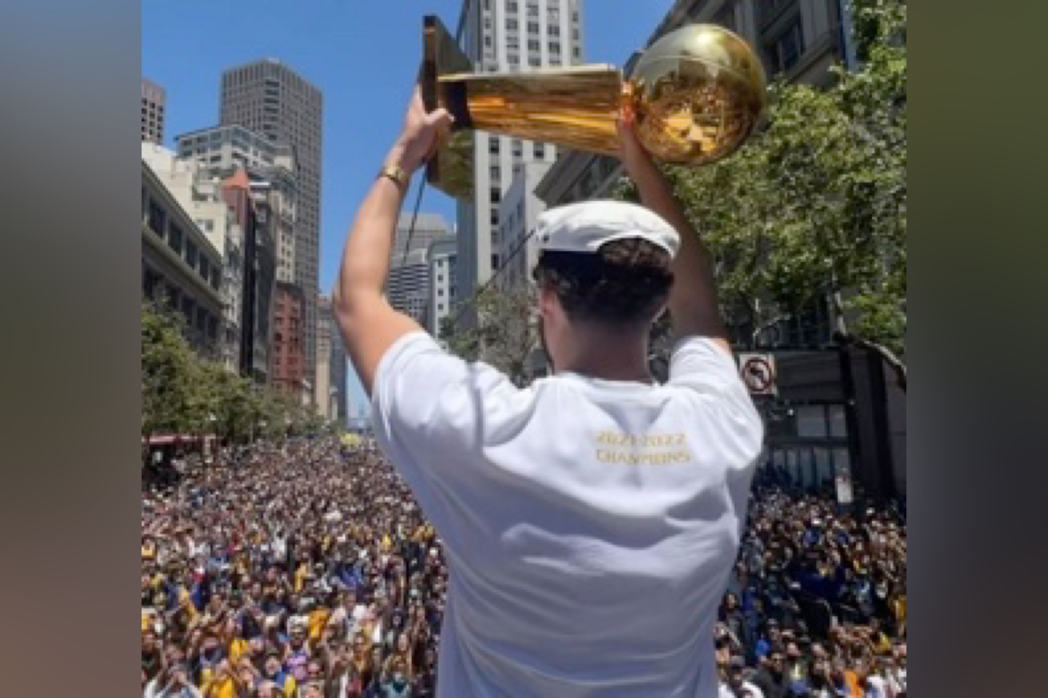 The Golden State Warriors Turn UP At Their Championship Parade