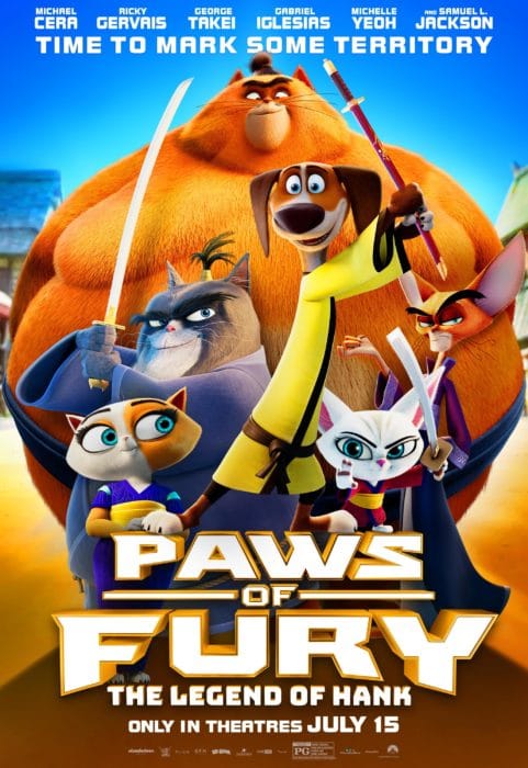 Paws of Fury The Legend of Hank key art
