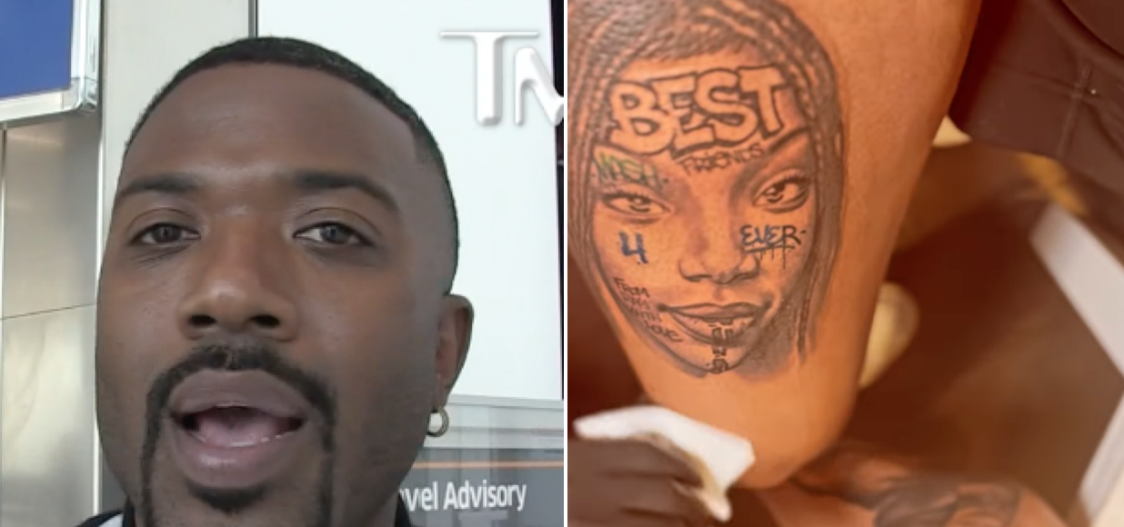 Ray J Responds To Backlash Over His Brandy Leg Tattoo