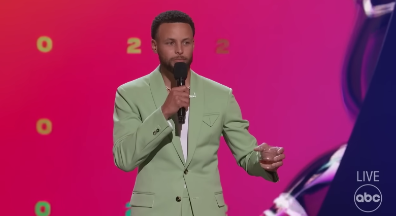 Steph Curry Fires Shots During His Opening Monologue At The 2022 ESPYS