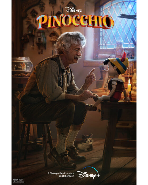 Pinocchio Key Art Disney+