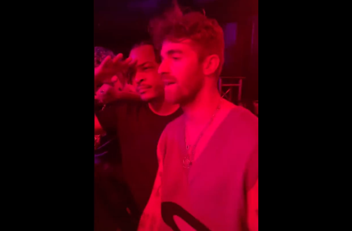 T.I. Punches Chainsmokers Member Drew Taggert For Kissing Him On His Cheek
