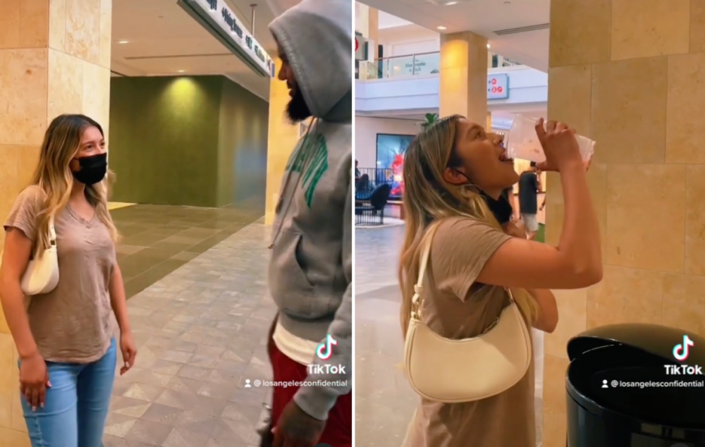 The Game gets woman to eat out of trash for Balenciaga shoes
