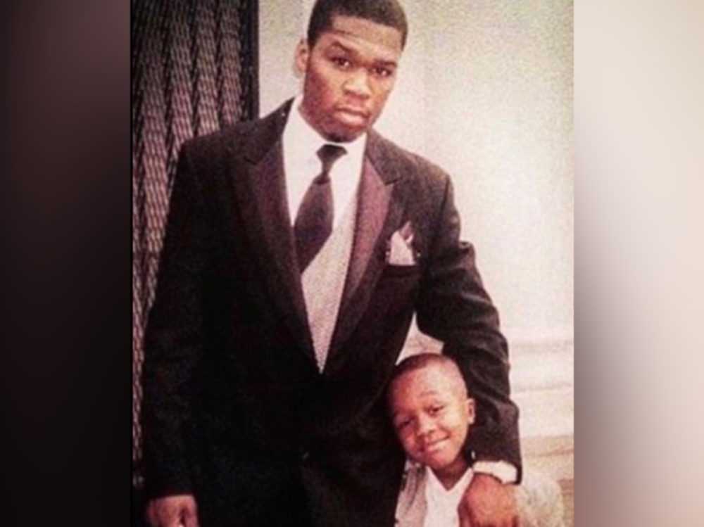 Curtis Jackson - 50 Cent and son Marquise Jackson