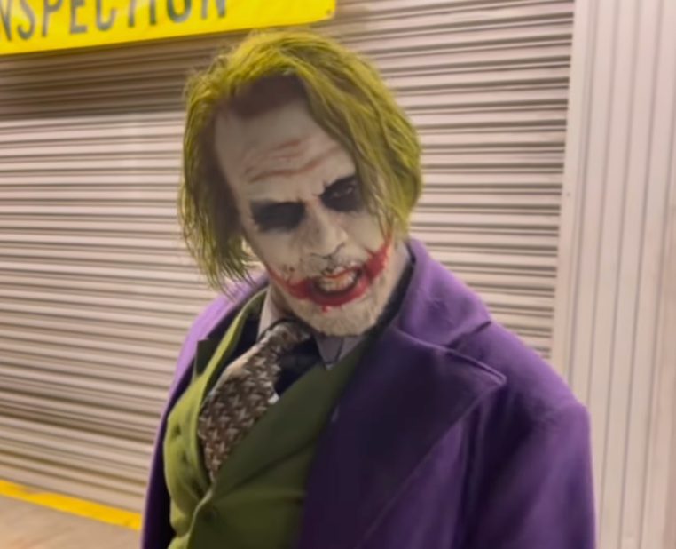 Diddy as The Joker Halloween 2022