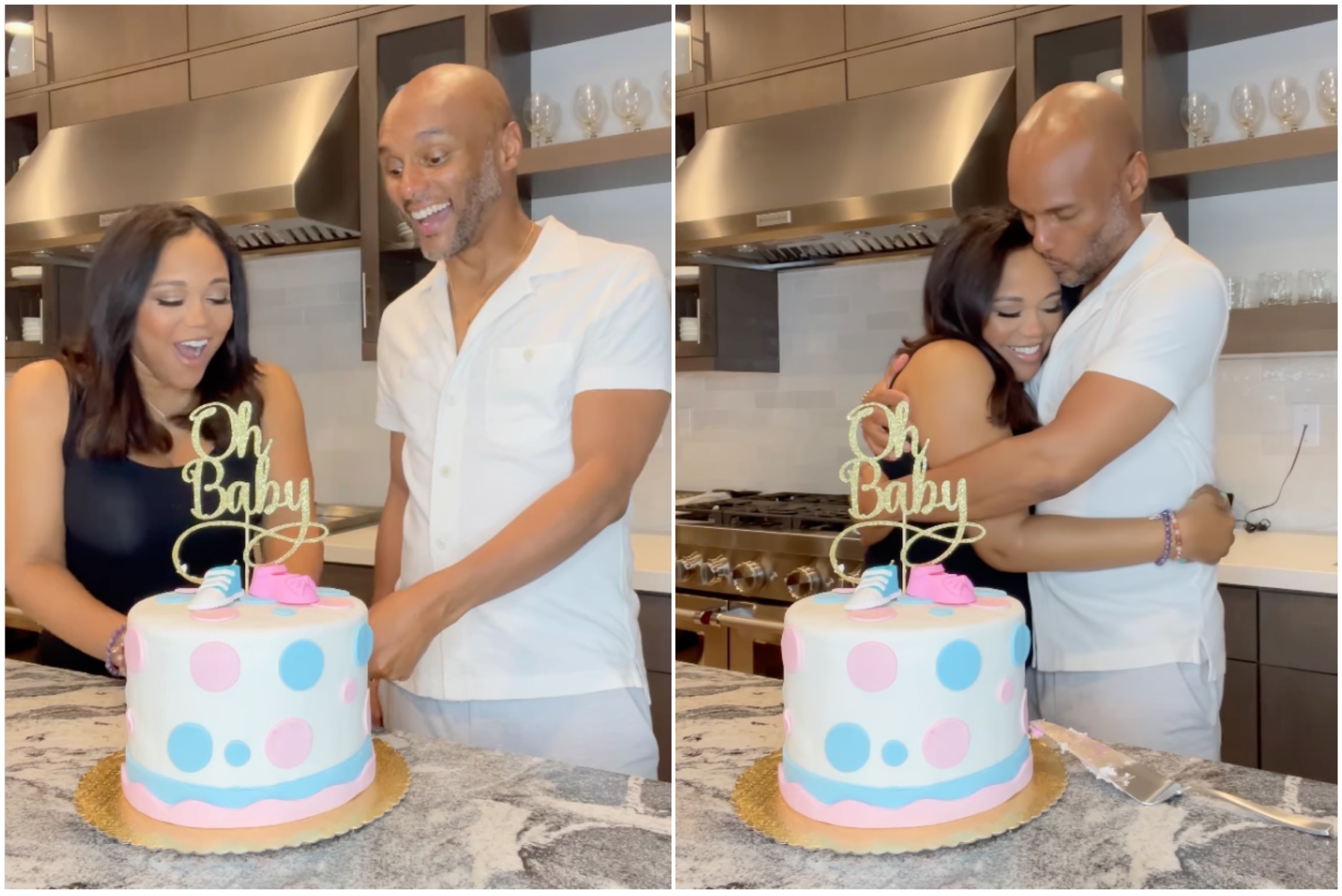 Judge Faith Jenkins - Kenny Lattimore - Gender Reveal video