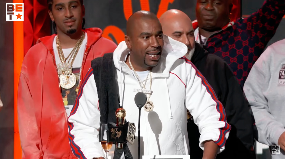 N.O.R.E. wins BET Hip Hop Award for Drink Champs