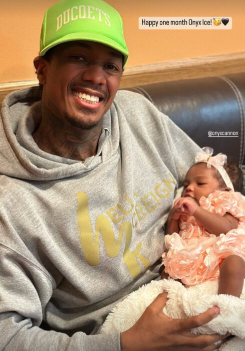 Nick Cannon baby girl Onyx Ice Cole Cannon