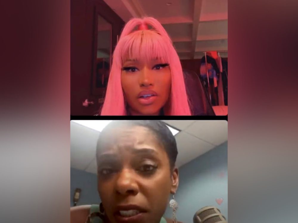 Tasha K goes live with Nicki Minaj talks about Megan Thee Stallion