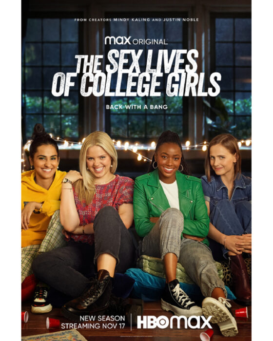 The Sex Lives of College Girls Season 2 Key Art