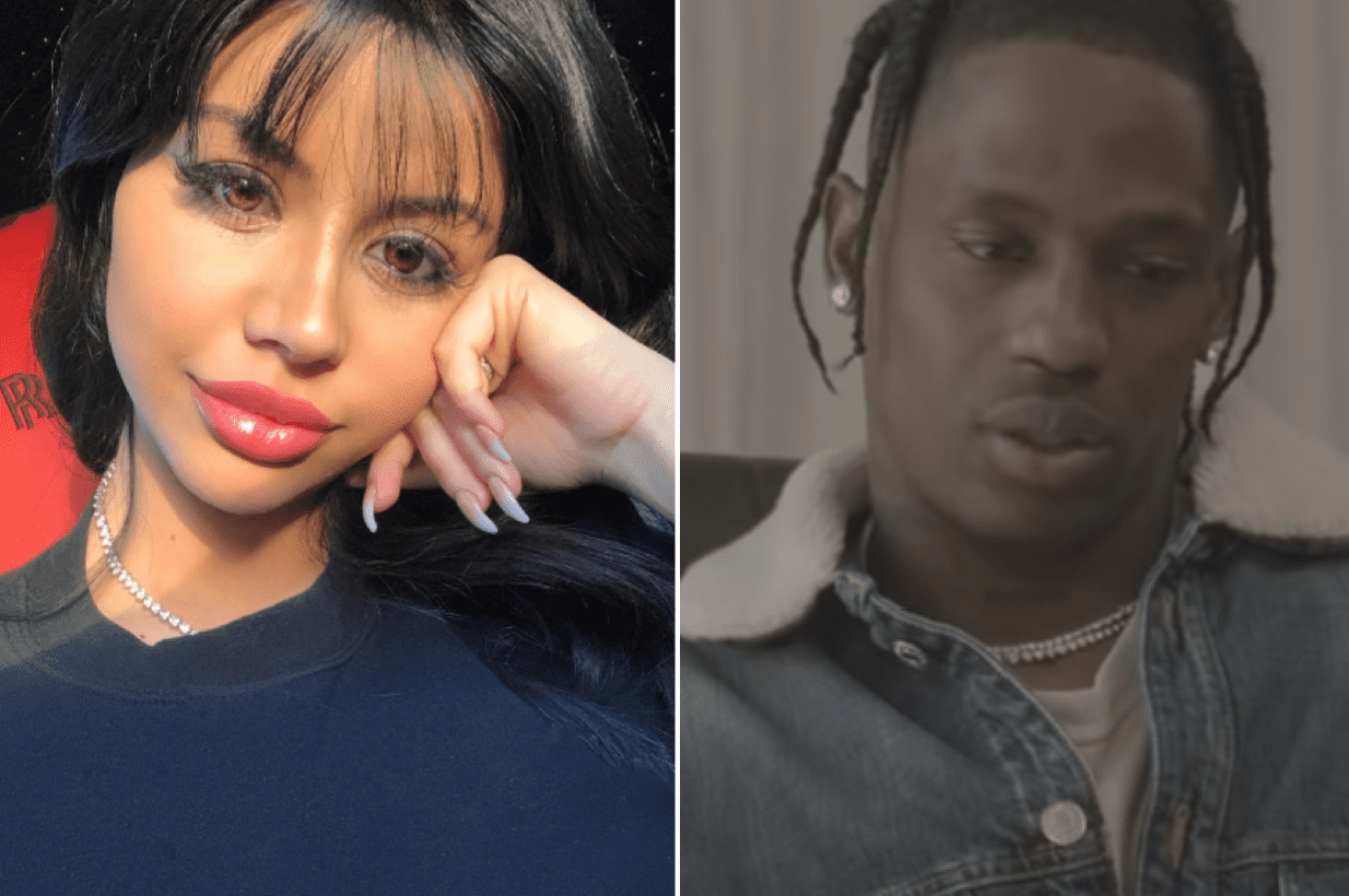 Travis Scott Denies Relationship With Ex-Girlfriend, Who Appeared On Recent Video Set & Claims He Pursued Her On Valentine’s Day