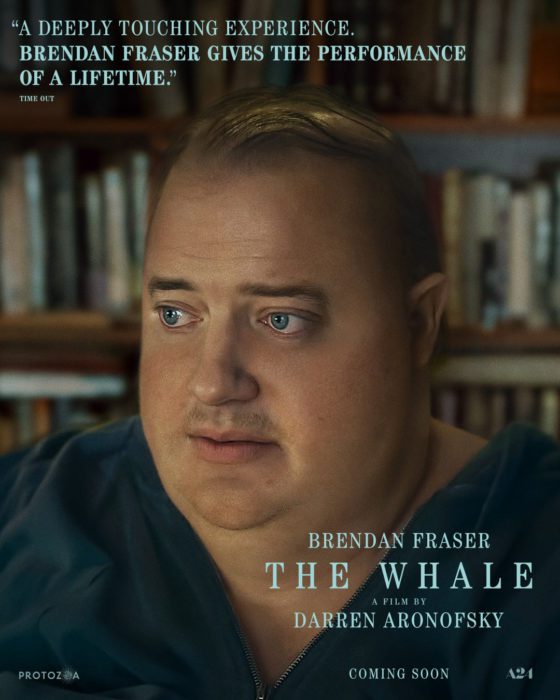 Brendan Fraser - The Whale - Teaser Poster