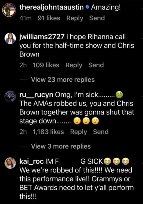 Ciara & Chris Brown comment 2.