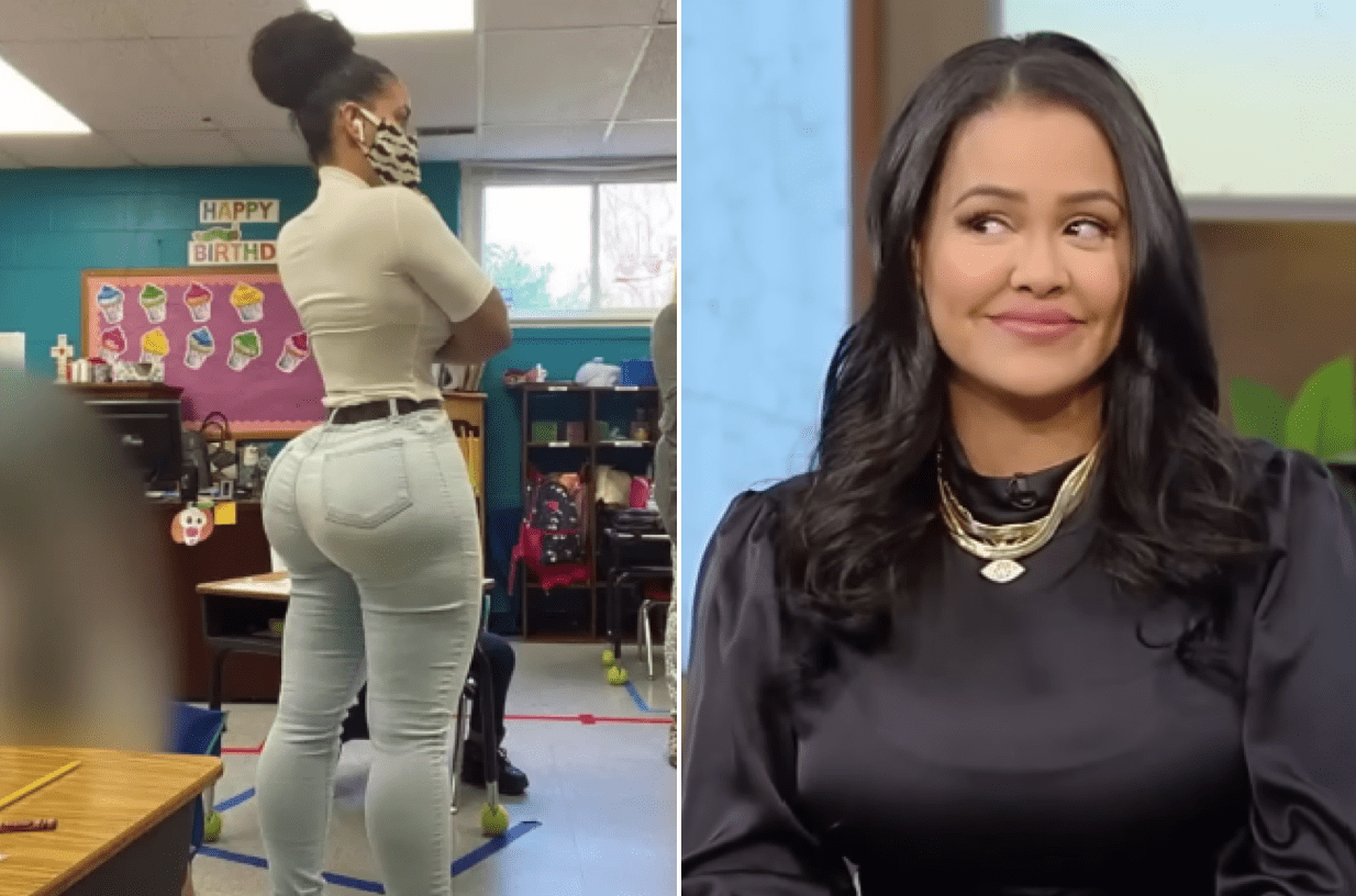 Roxsana Diaz A New Jersey Art Teacher Responds To Critics Of Her Viral Classroom Picture
