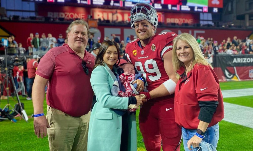 JJ Watt and family - Arizona Cardinals DE announces retirement from NFL