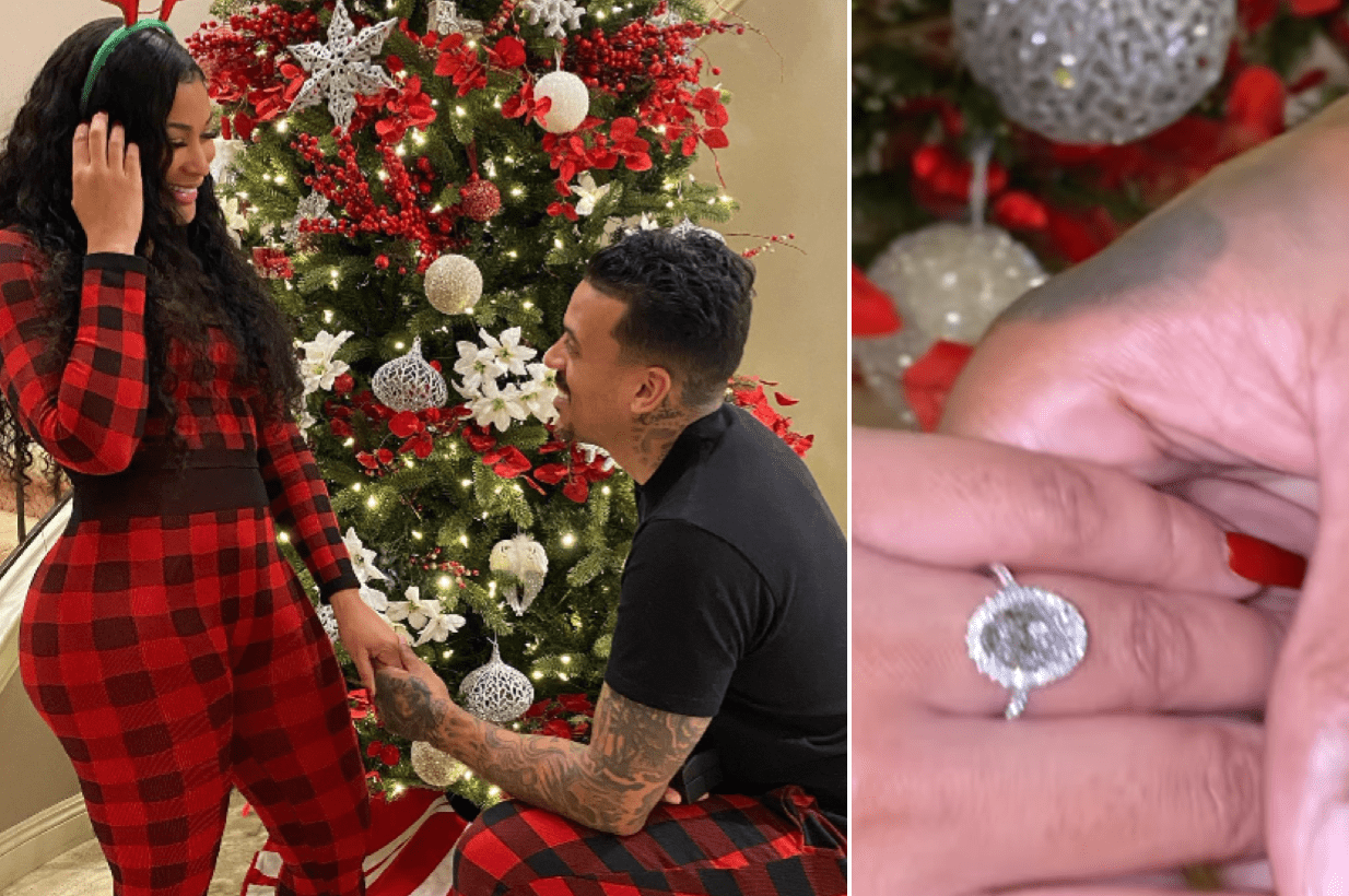 Matt Barnes Proposes To His Lady Of 5 Years Anansa Sims, Legendary Model Beverly Johnson's Daughter